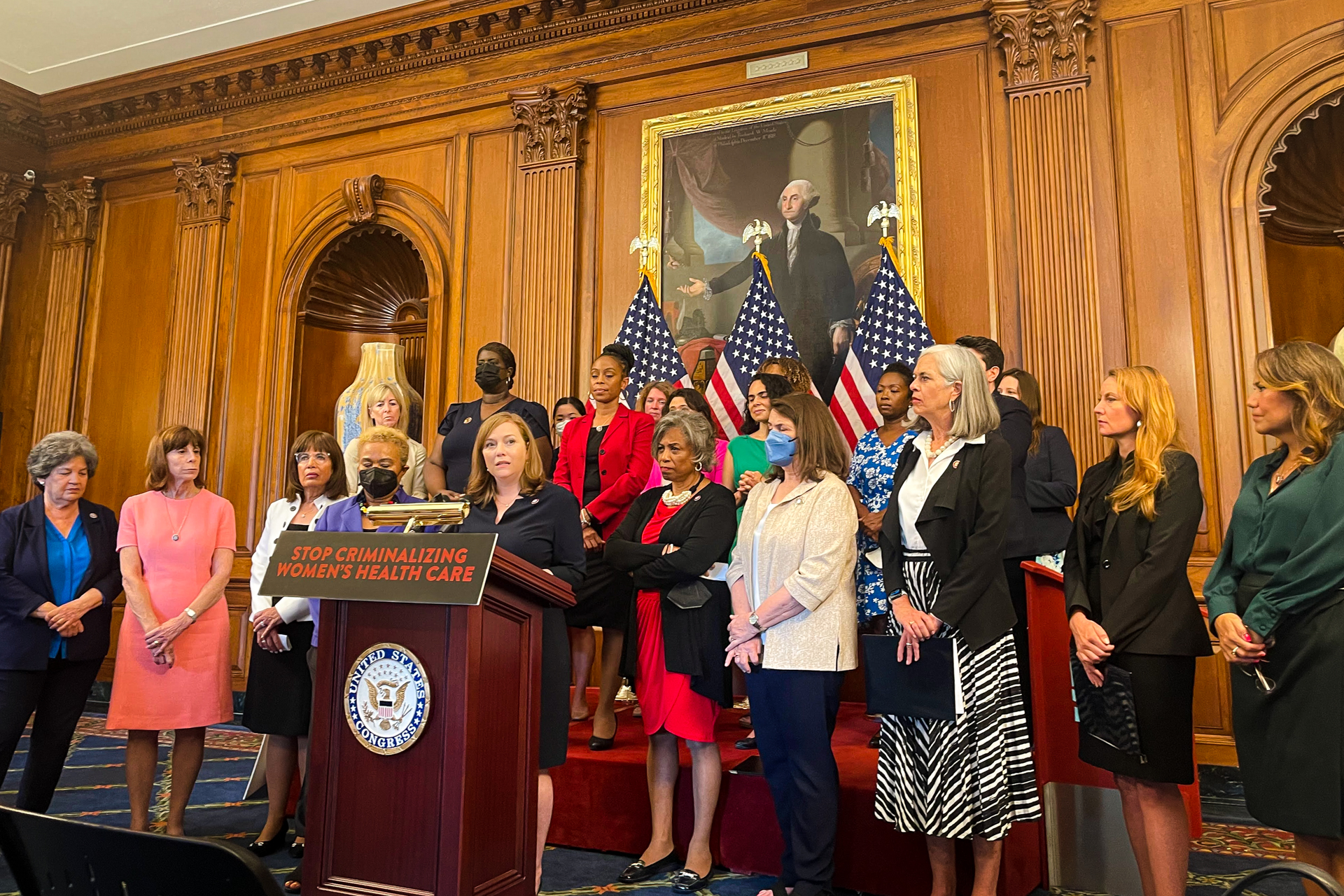 7.28 Stop Criminalizing Women's Health Care Presser