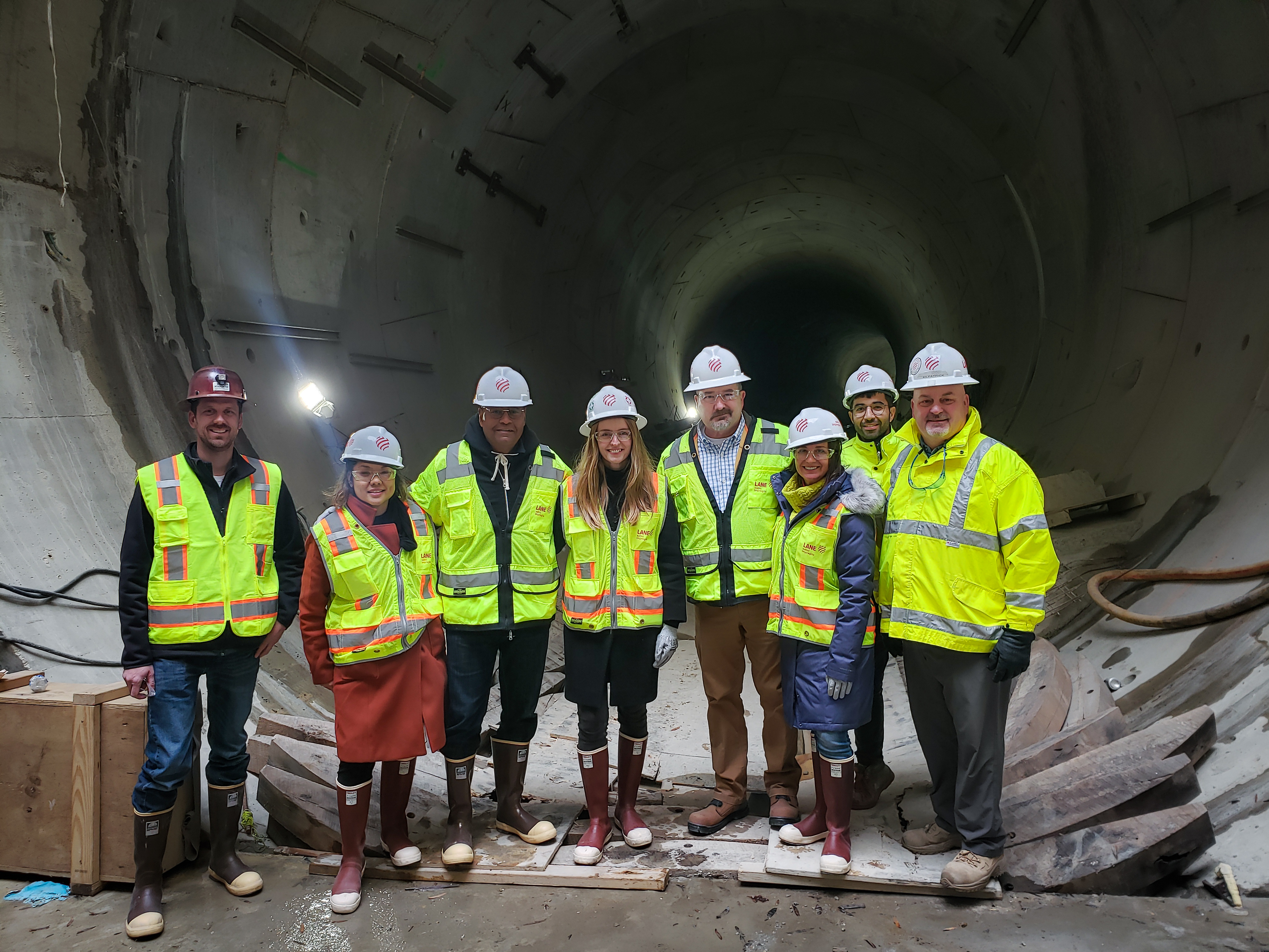 DC Tunnels Tour with Commissioner Rodney Ellis