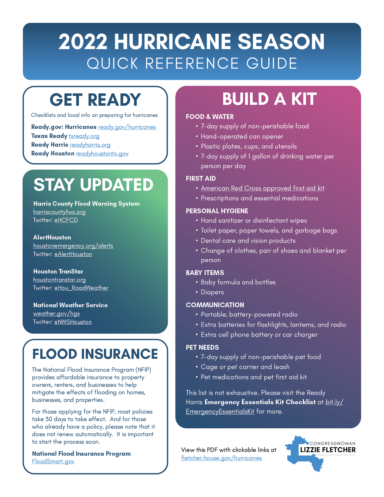 2022 Hurricane Season Resources