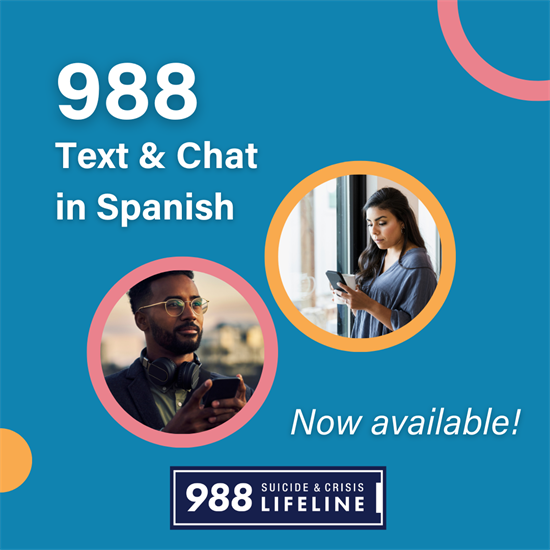 7.14 988 Spanish Text & Chat