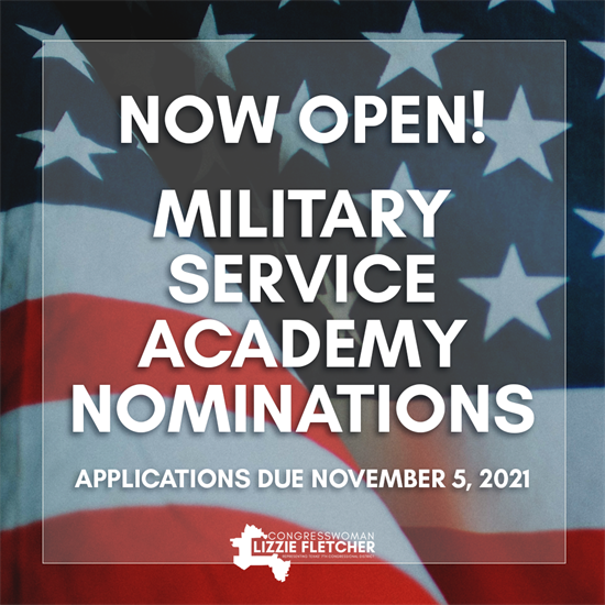 Military Service Academy Nomination Applications