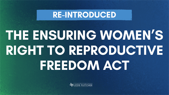 2.2 Ensuring Access to Reproductive Freedom Act Re-Intro
