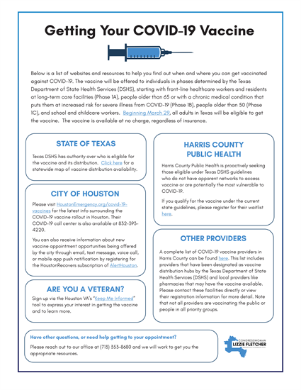 Getting Your COVID-19 Vaccine